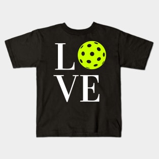 Love Pickleball Kids T-Shirt